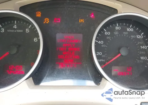 2007 Audi A4 2.0T z USA, uszkodzony, nr VIN WAUAF48H47K027346